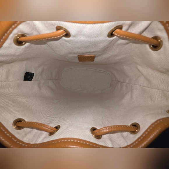 Gucci X Mickey Mouse | Brown and Tan Bucket Bag | LIMITED EDITION 🔥 - Picture 3 of 13